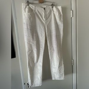 Soft Surroundings Velvet soft Button Pants